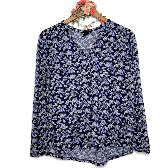 H&M Floral Long Sleeves Top - Picture 6 of 7